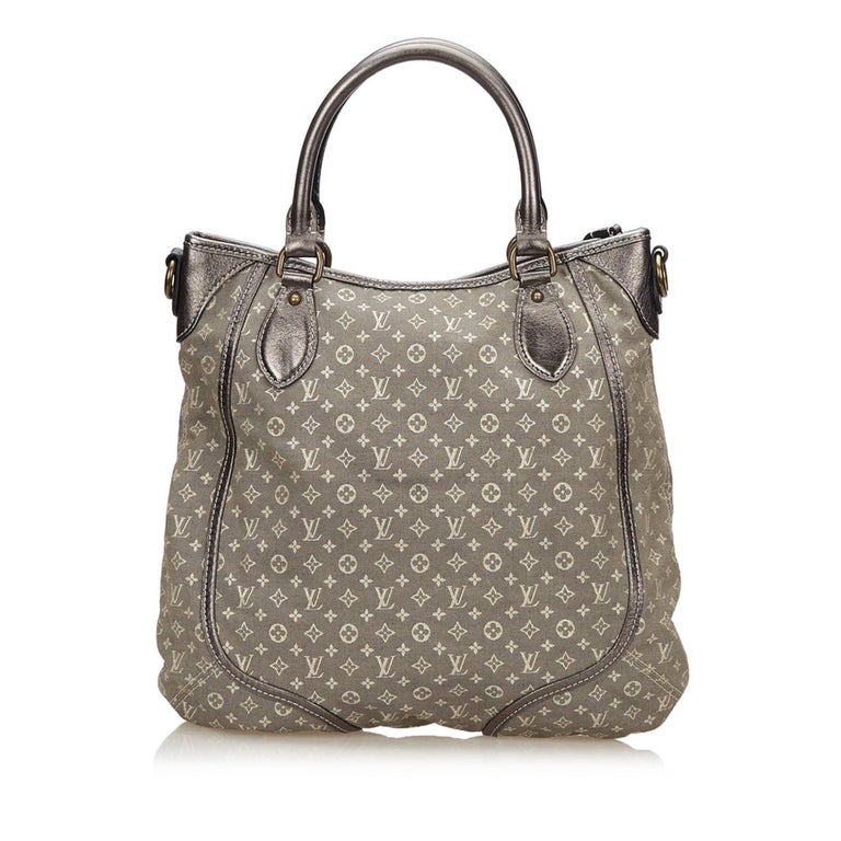 Louis Vuitton Gray Mini Lin Besace Angele Bag For Sale at 1stdibs