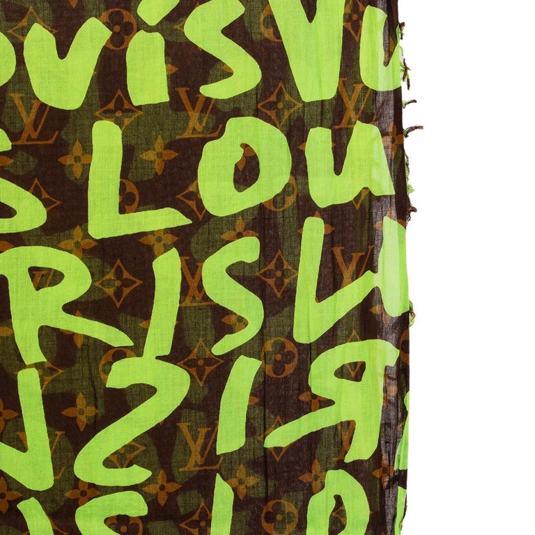 louis vuitton stephen sprouse shawl