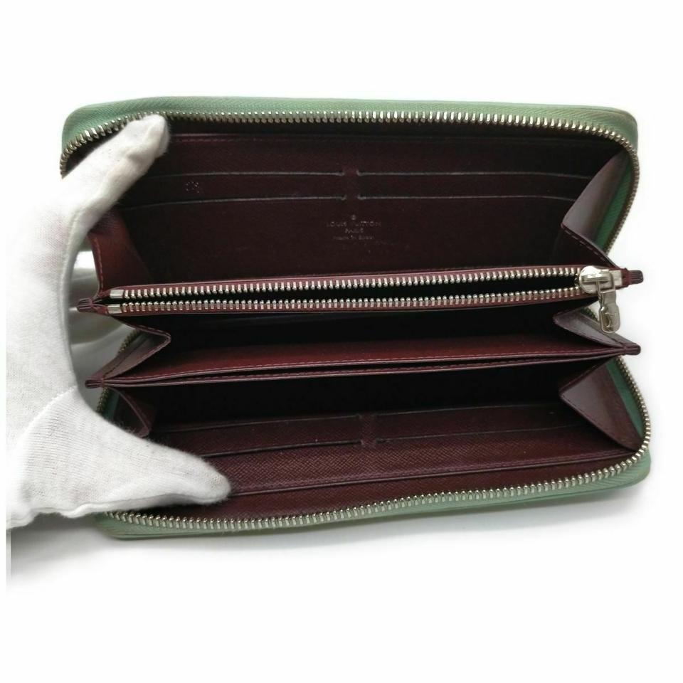 Louis Vuitton Green Epi Electric Zippy Wallet Zip Around Long 861544 5