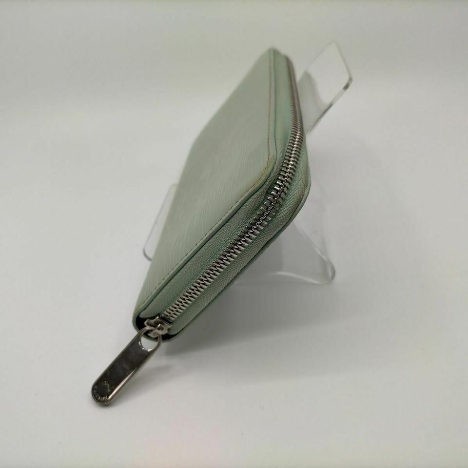 Louis Vuitton Green Epi Electric Zippy Wallet Zip Around Long 861544 2