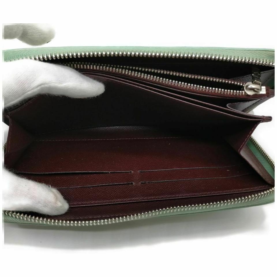 Louis Vuitton Green Epi Electric Zippy Wallet Zip Around Long 861544 3