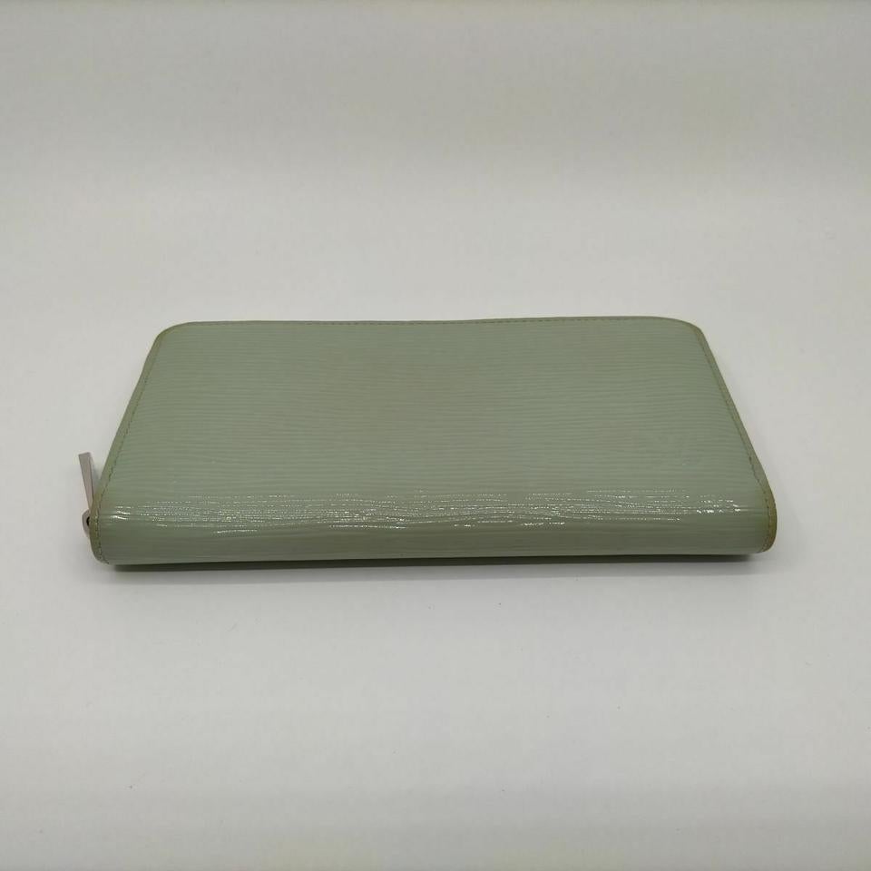 Louis Vuitton Green Epi Electric Zippy Wallet Zip Around Long 861544 4
