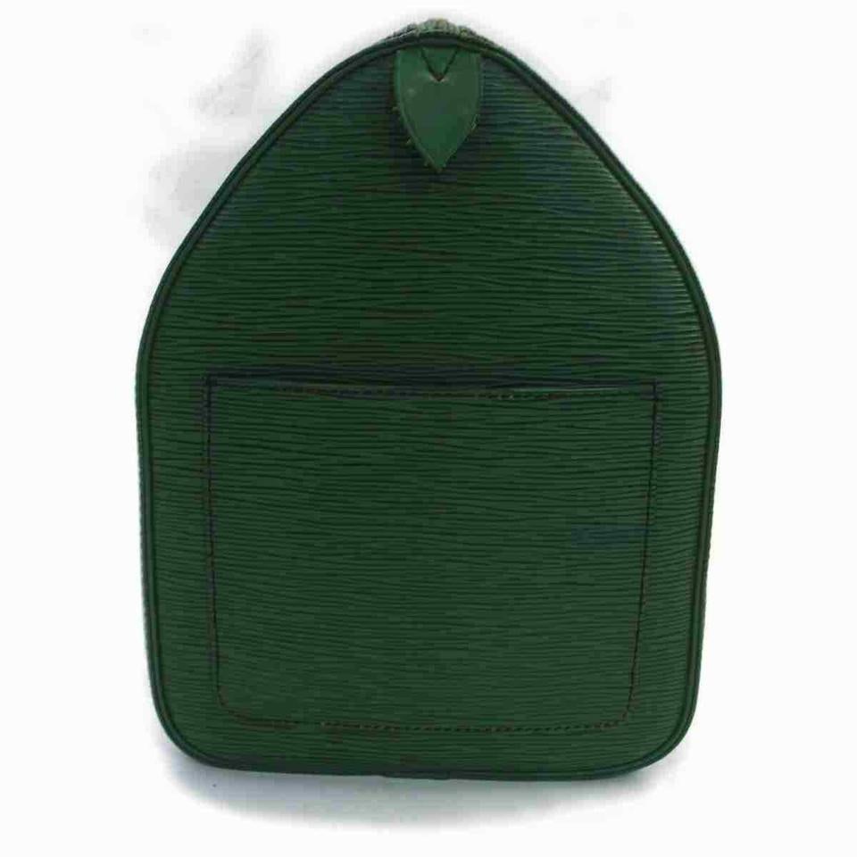Louis Vuitton Green Epi Leather Borneo Keepall 45 Duffle 860599 6