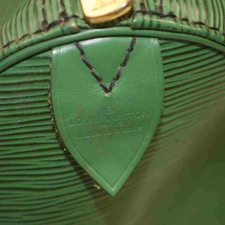 Louis Vuitton Green Epi Leather Borneo Keepall 45 Duffle 860599 1