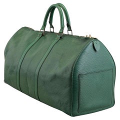Louis Vuitton Green Epi Leather Borneo Keepall 50 14lvl1223