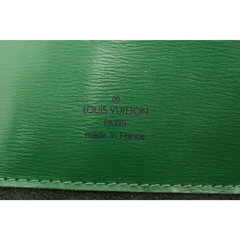 Louis Vuitton Green Epi Leather Cluny Shoulder Bag with gold-tone hardware 1