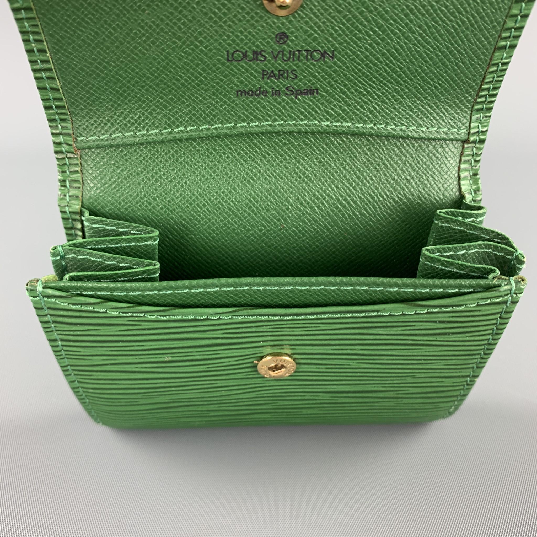 green lv wallet
