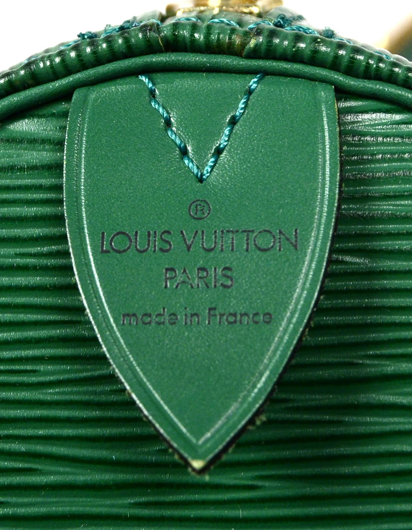 Louis Vuitton Green Epi Leather Keepall 50 Duffle Bag 3