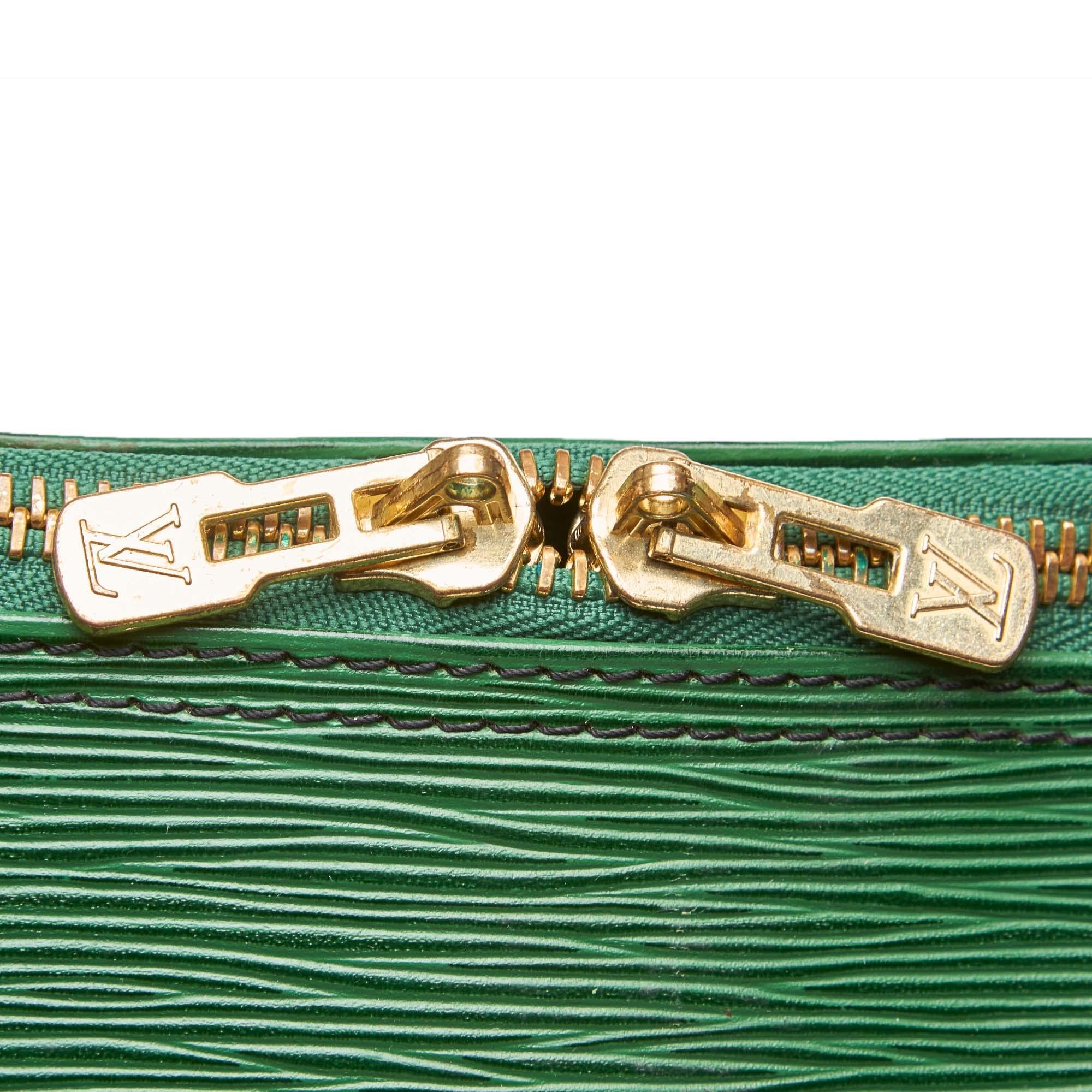 Louis Vuitton Green Epi Leather Leather Epi Keepall 60 France 3