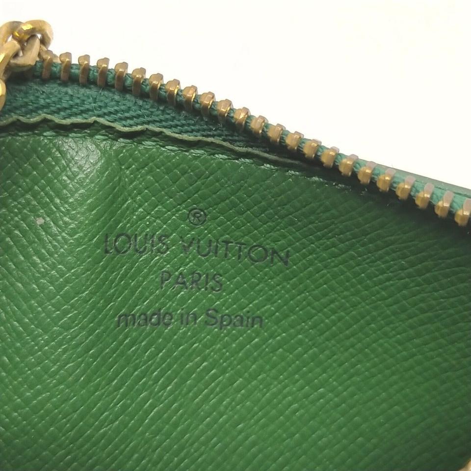 Louis Vuitton Green Epi Leather Pochette Cles Key Pouch  862370 5