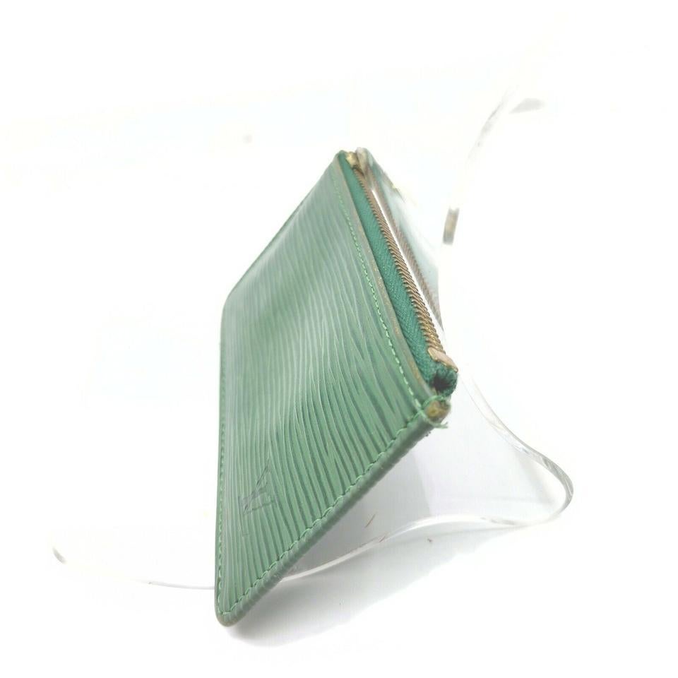 Louis Vuitton Green Epi Leather Pochette Cles Key Pouch  862370 2