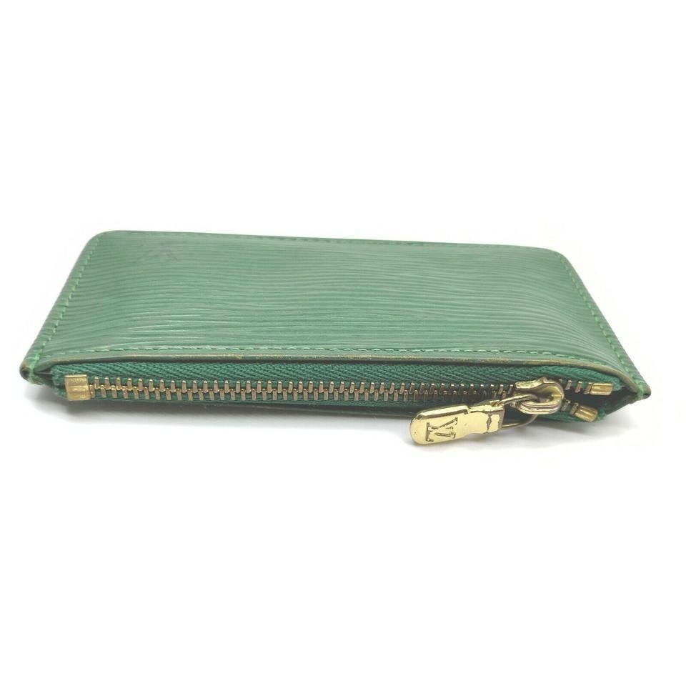 Louis Vuitton Green Epi Leather Pochette Cles Key Pouch  862370 3