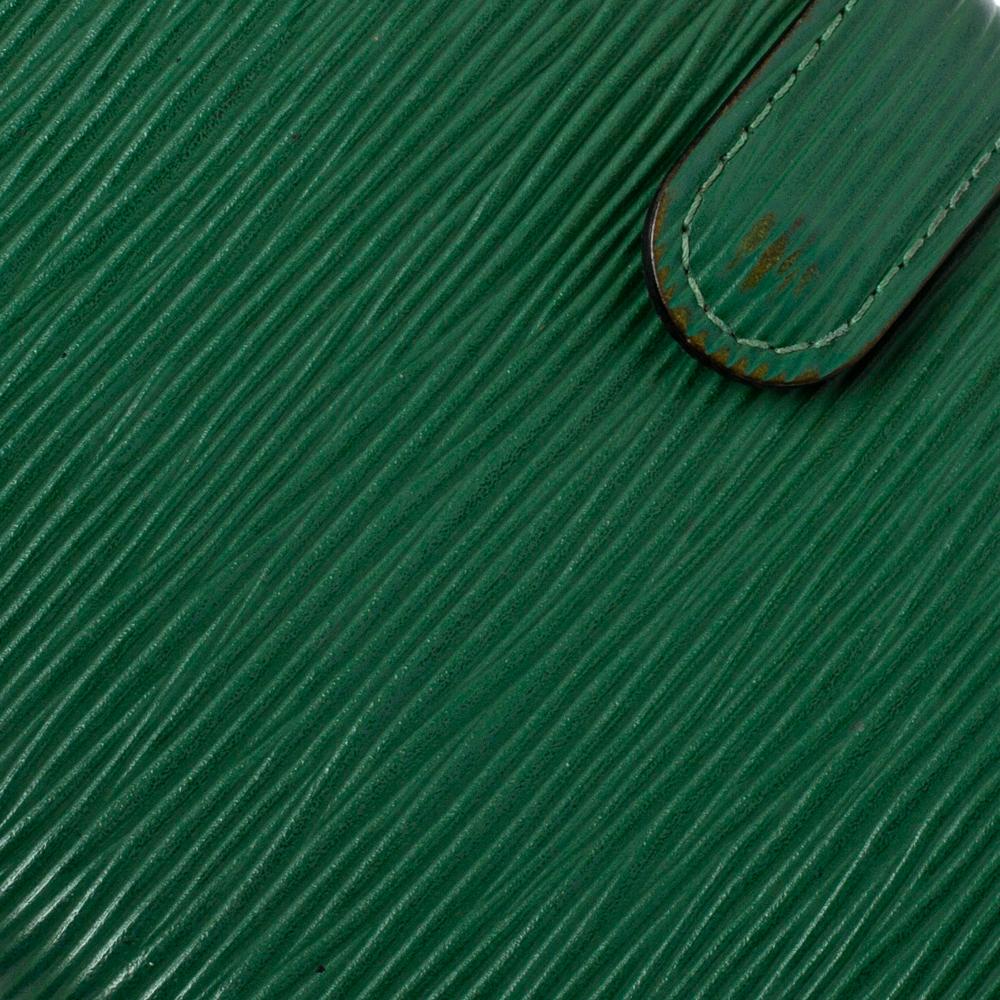 Louis Vuitton Green Epi Leather Small Ring Agenda Cover 3