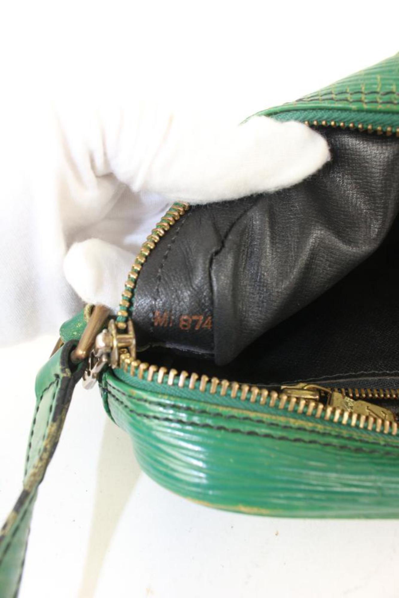 Louis Vuitton Green Epi Leather Trocadero Crossbody Bag 2LV1015 5