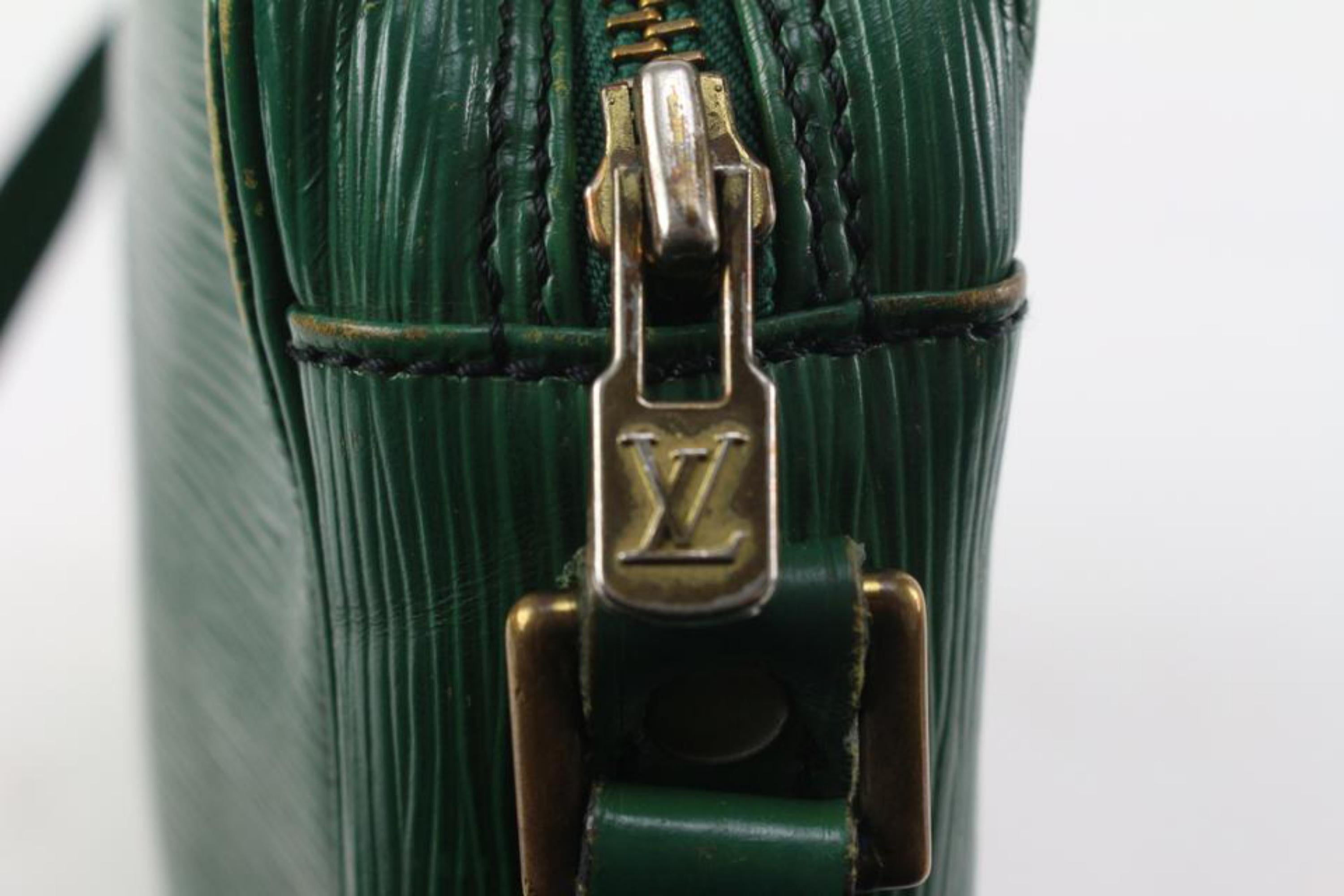 Louis Vuitton Green Epi Leather Trocadero Crossbody Bag 2LV1015 2