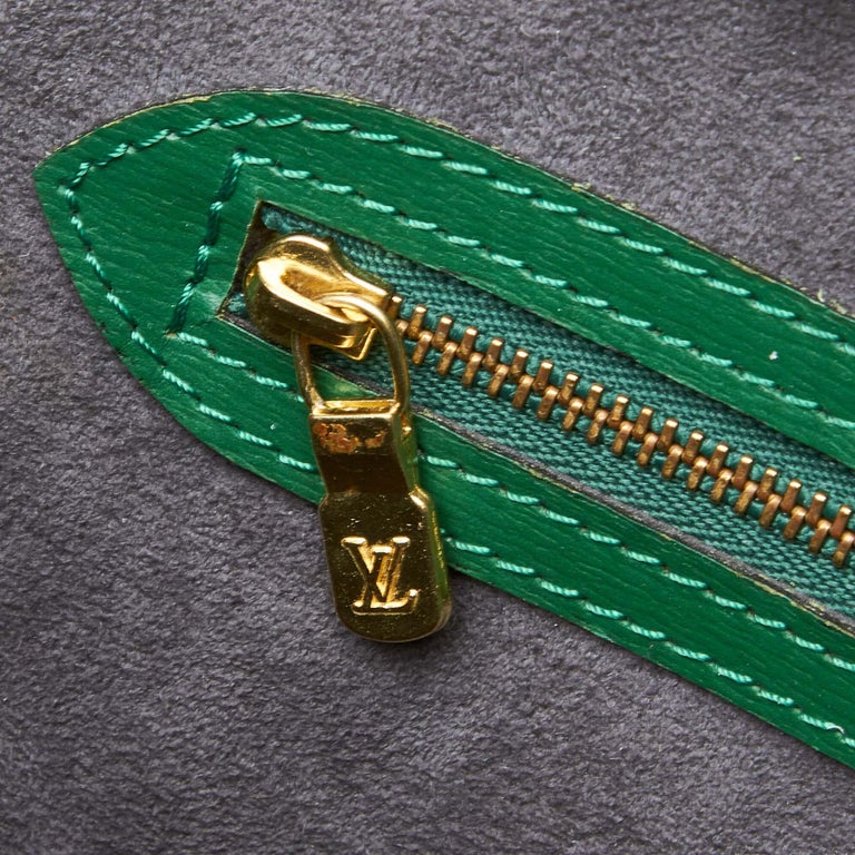 Louis Vuitton Green Epi Saint Jacques GM Long Strap For Sale at 1stdibs