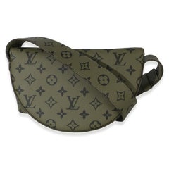 Louis Vuitton Green Khaki Monogram Canvas Moon Crossbody Bag