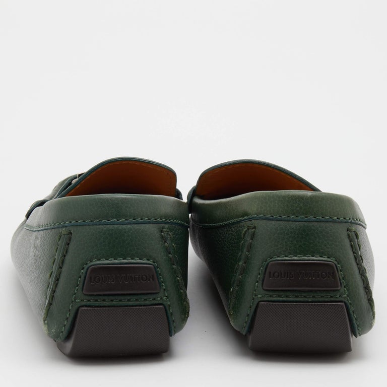Louis Vuitton Dark Brown Suede Monte Carlo Slip On Loafers Size 41 Louis  Vuitton