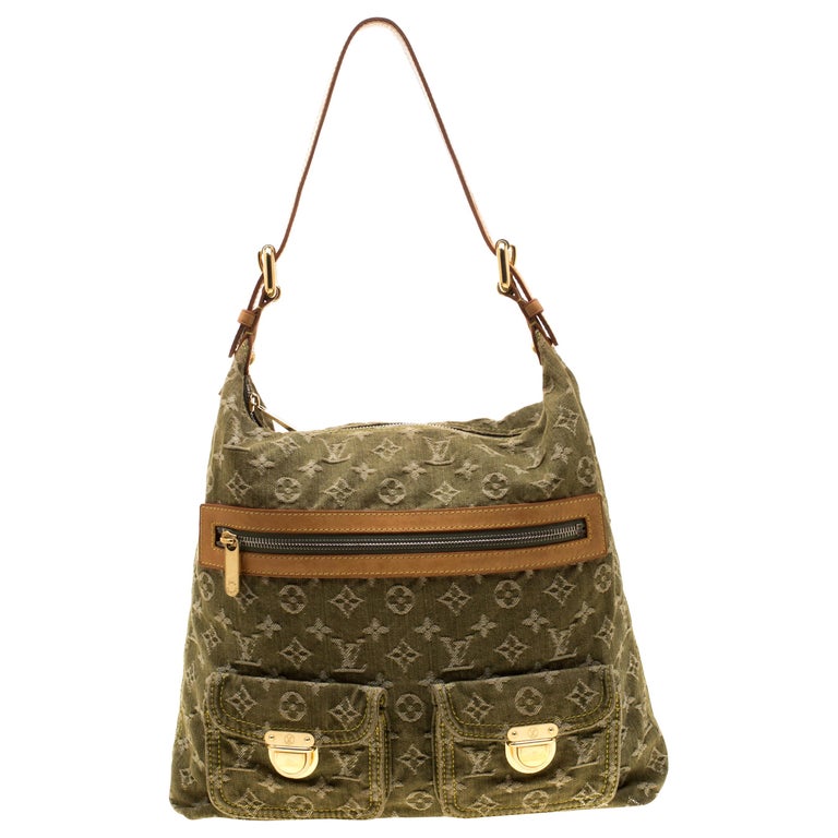 Buy Pre-Owned Authentic Luxury LOUIS VUITTON neo speedy Denim Green Baggy  PM Online