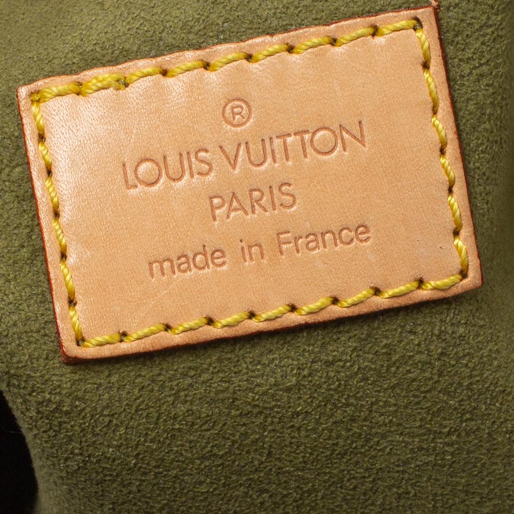 Women's Louis Vuitton Green Monogram Denim Neo Speedy Bag