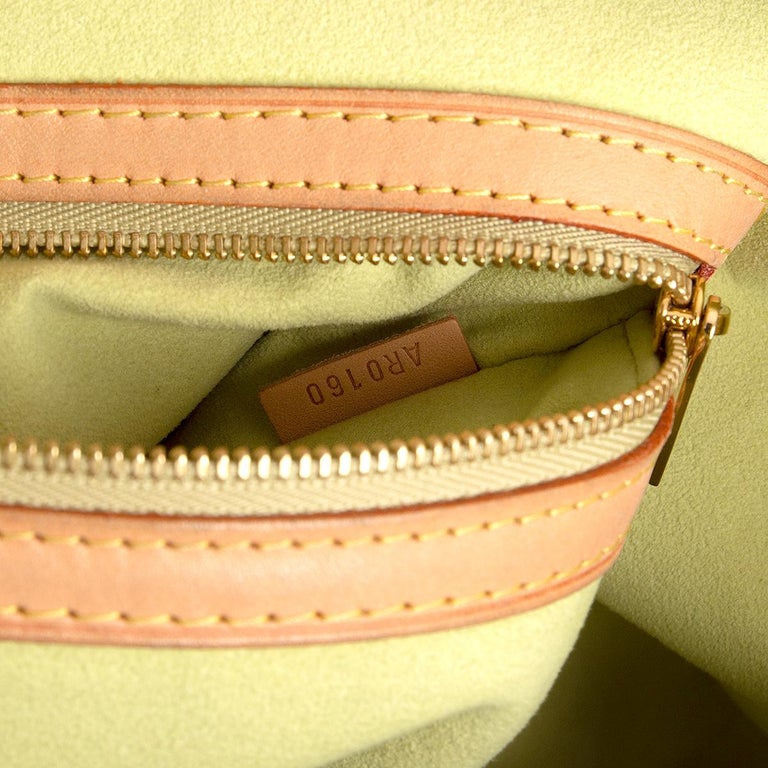 LOUIS VUITTON green Monogram Denim SUNBURST PM Shoulder Bag at 1stDibs