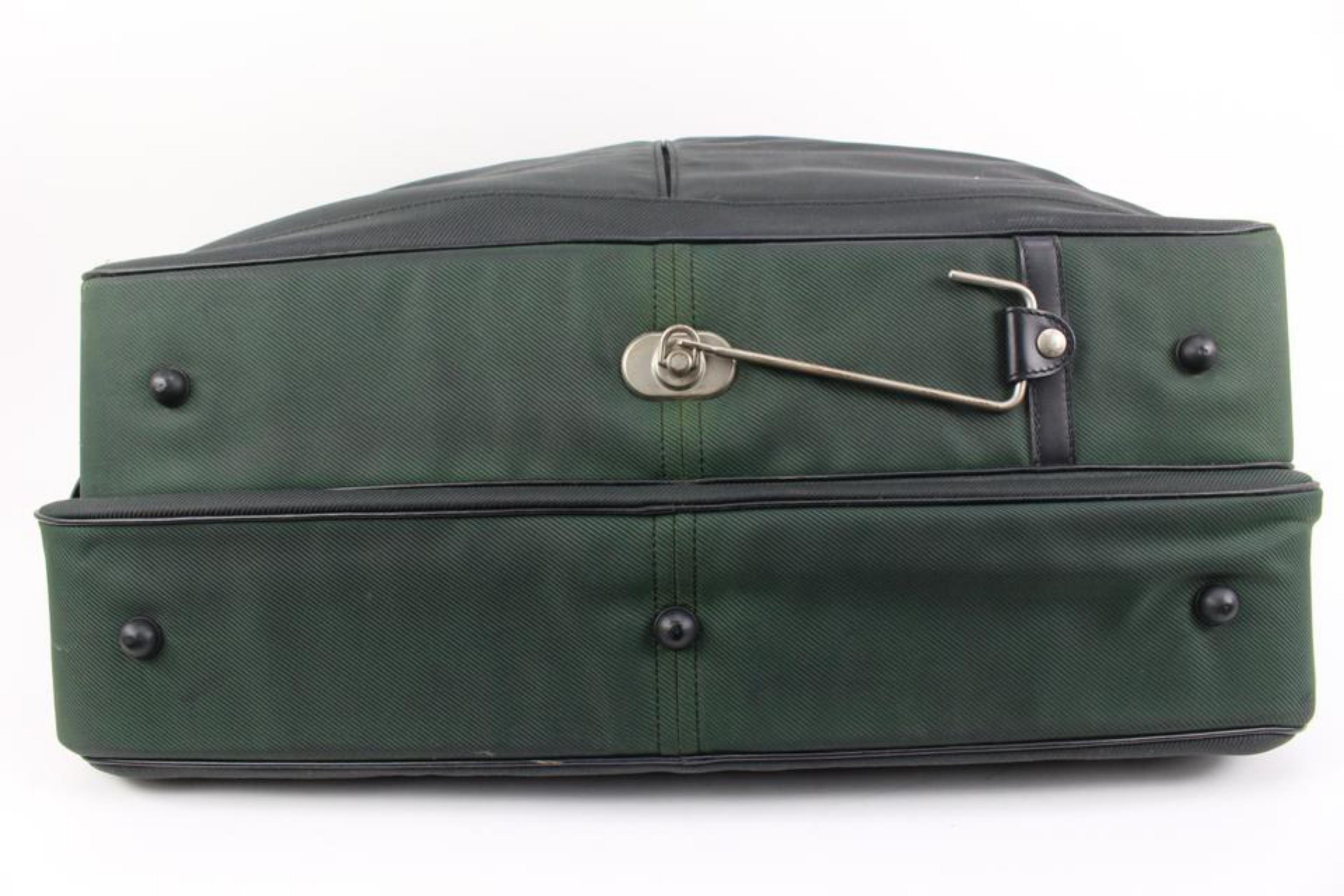 Louis Vuitton Green Santore Ardoise Garment Travel Bag 46lk324s For Sale 5
