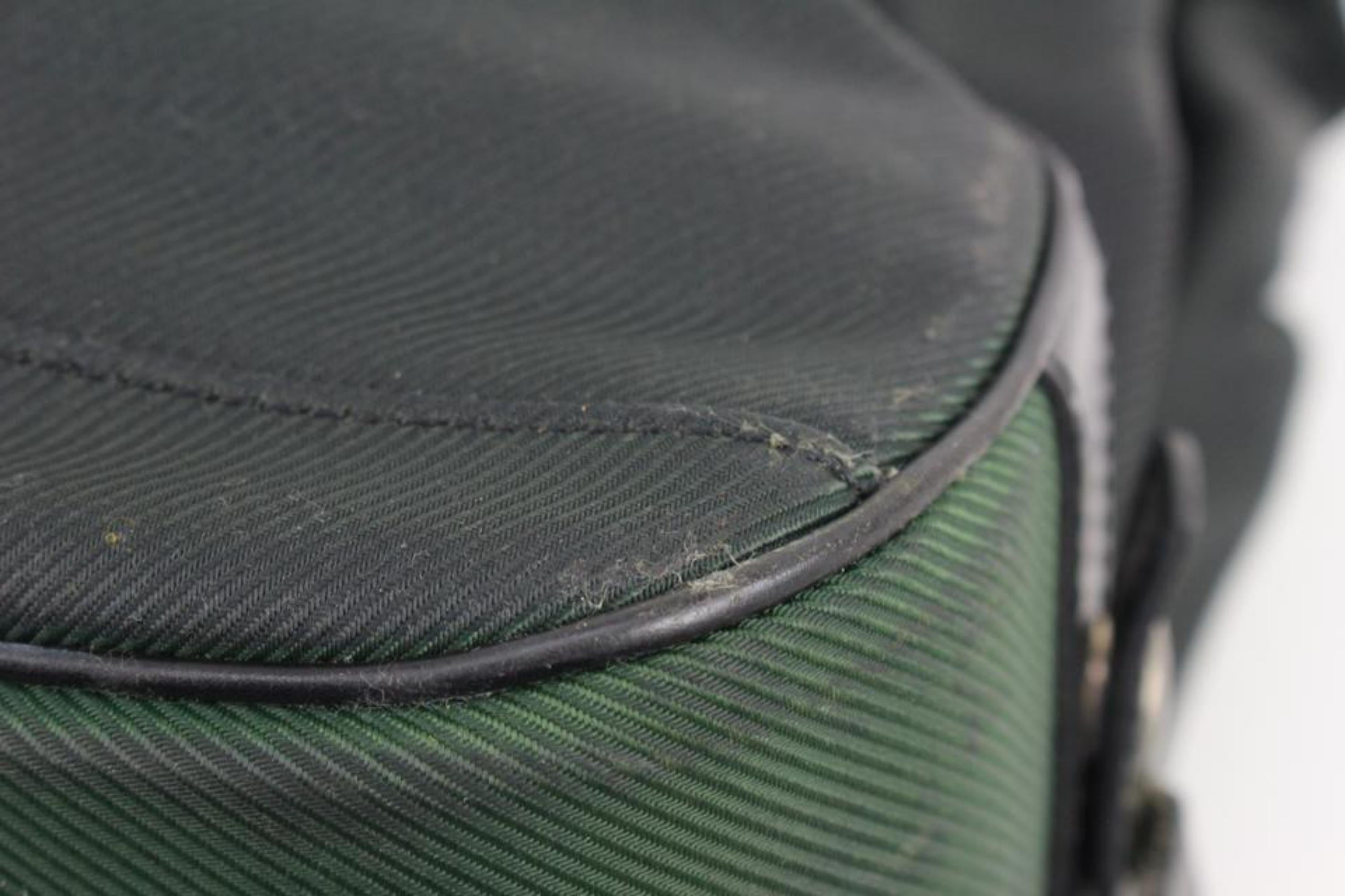 Louis Vuitton Green Santore Ardoise Garment Travel Bag 46lk324s For Sale 6