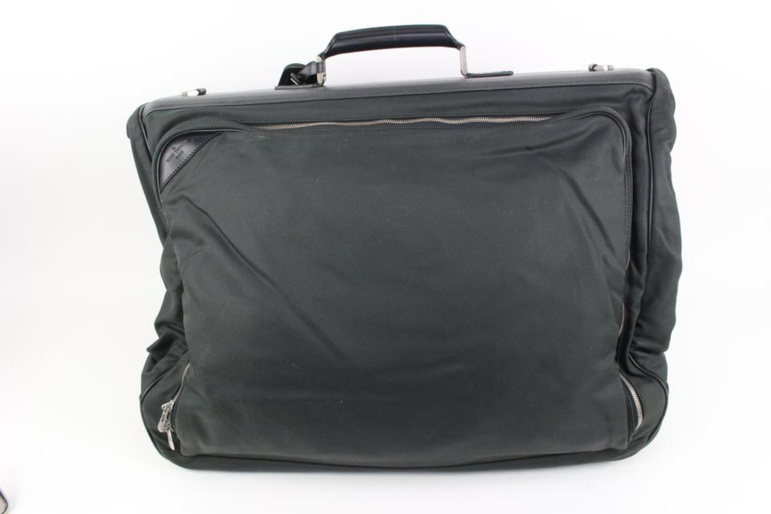 Louis Vuitton Green Santore Ardoise Garment Travel Bag 46lk324s For Sale 3