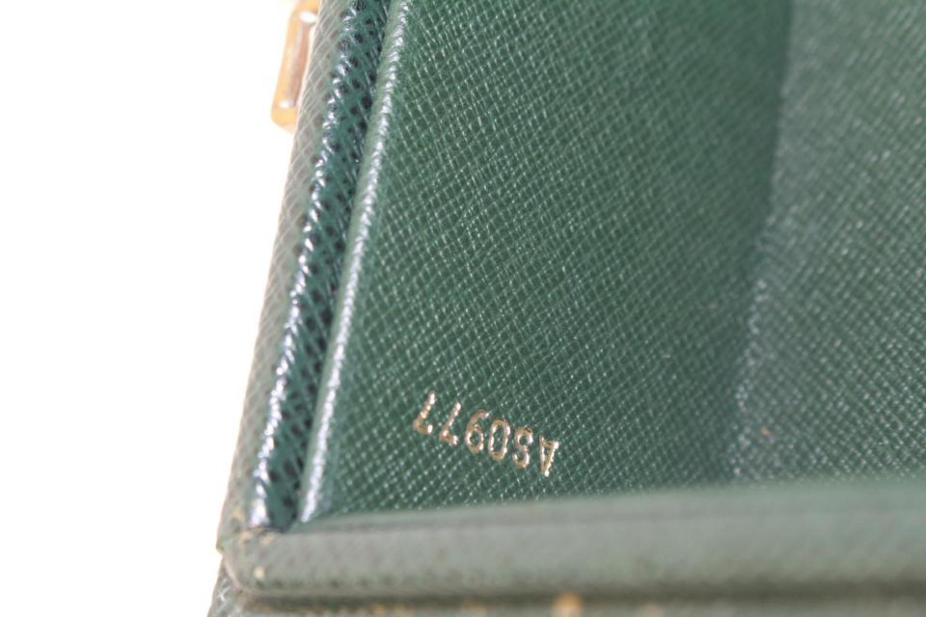 Louis Vuitton Green Taiga Diplomat Briefcase Hard Trunk 7L815a For Sale 2