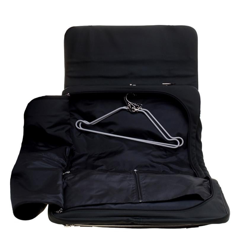 Louis Vuitton Green Taiga Leather and Nylon Garment Bag 3
