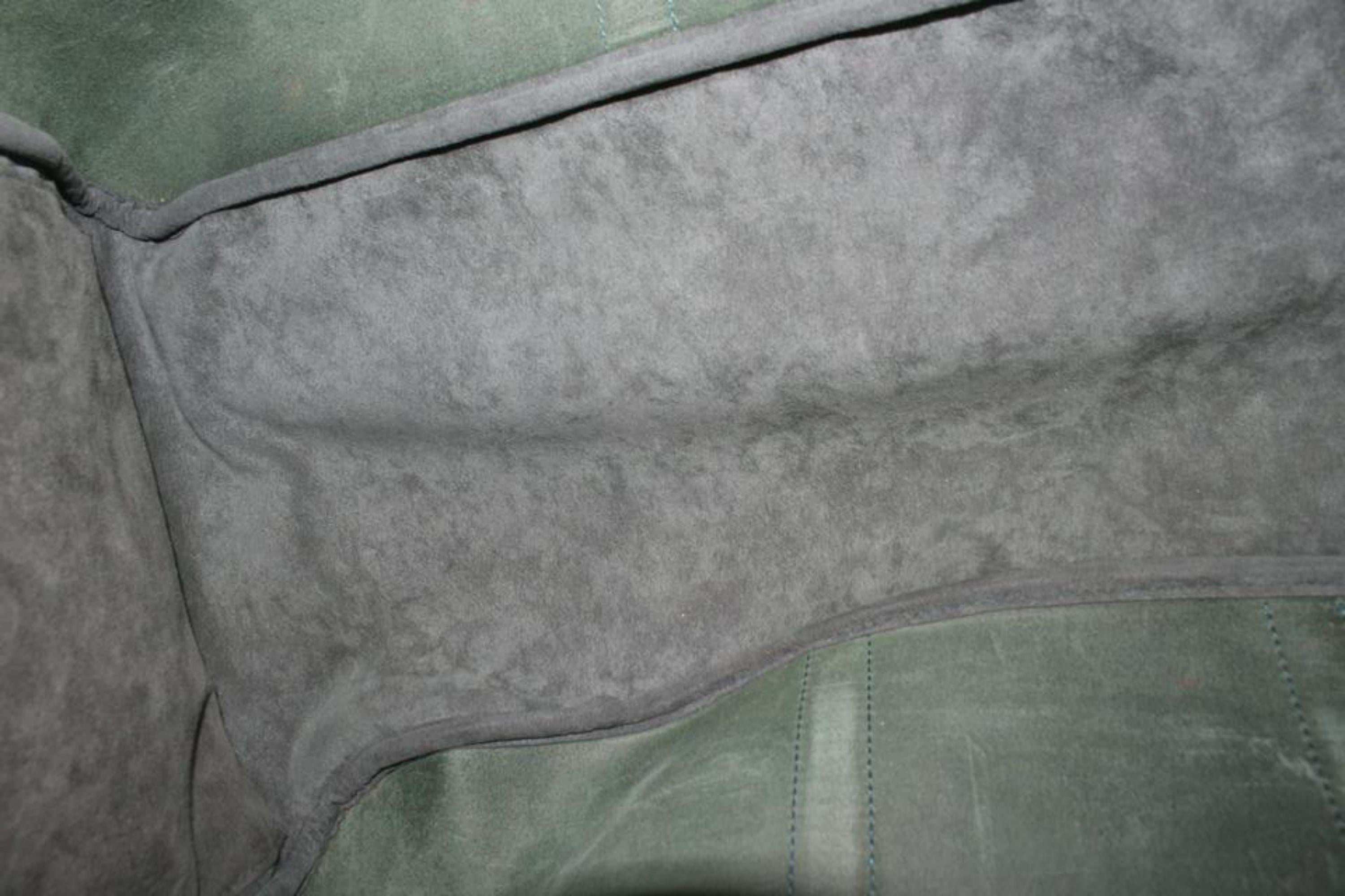 Louis Vuitton Green Taiga Leather Kendall GM Duffle Bag Keepall 19lv223s 4