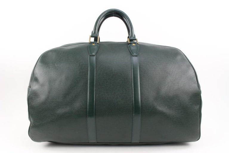 Louis Vuitton Green Taiga Leather Kendall GM Duffle Bag Keepall 19lv223s at  1stDibs