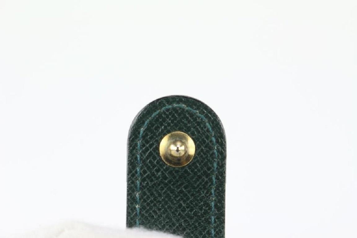 Louis Vuitton Green Taiga Leather Small Ring Agenda PM 106lv727 4