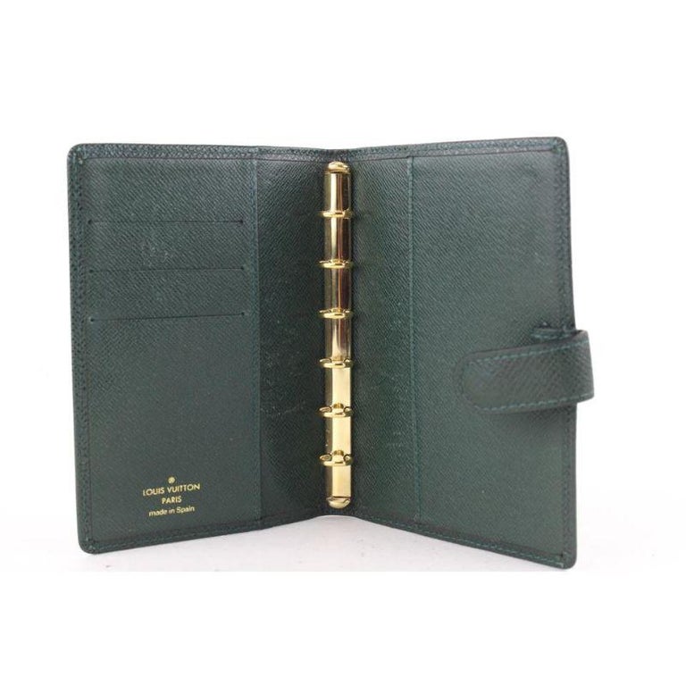 Louis Vuitton Taïga Small Ring Agenda PM Cover - Green Books, Stationery &  Pens, Decor & Accessories - LOU774325
