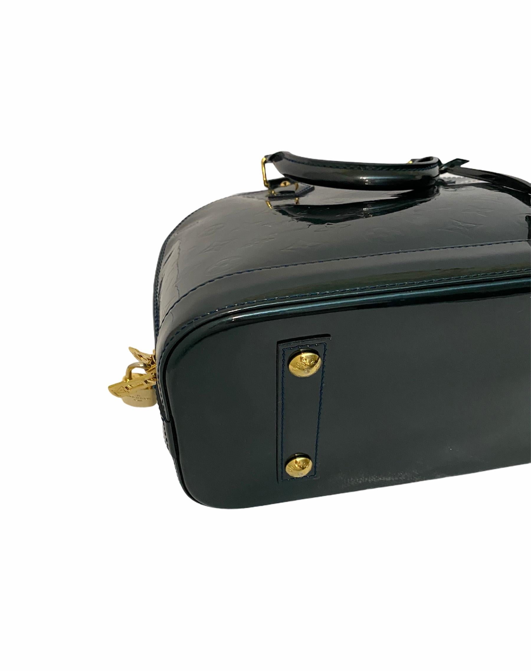 Grüne Vernice Alma MM Tasche von Louis Vuitton 3