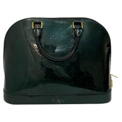 Grüne Vernice Alma MM Tasche von Louis Vuitton