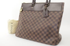Louis Vuitton Greenwich Damier Ebene Pm 11lk1202 Brown Coated Canvas Weekend