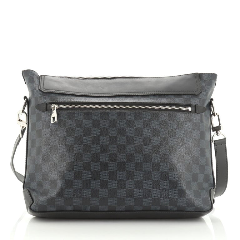 Louis Vuitton Black Taiga Lether Anton Backpack at 1stDibs