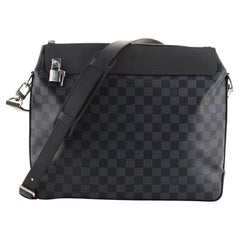 Louis Vuitton Damier cobalt Greenwich laptop messenger shoulder bag