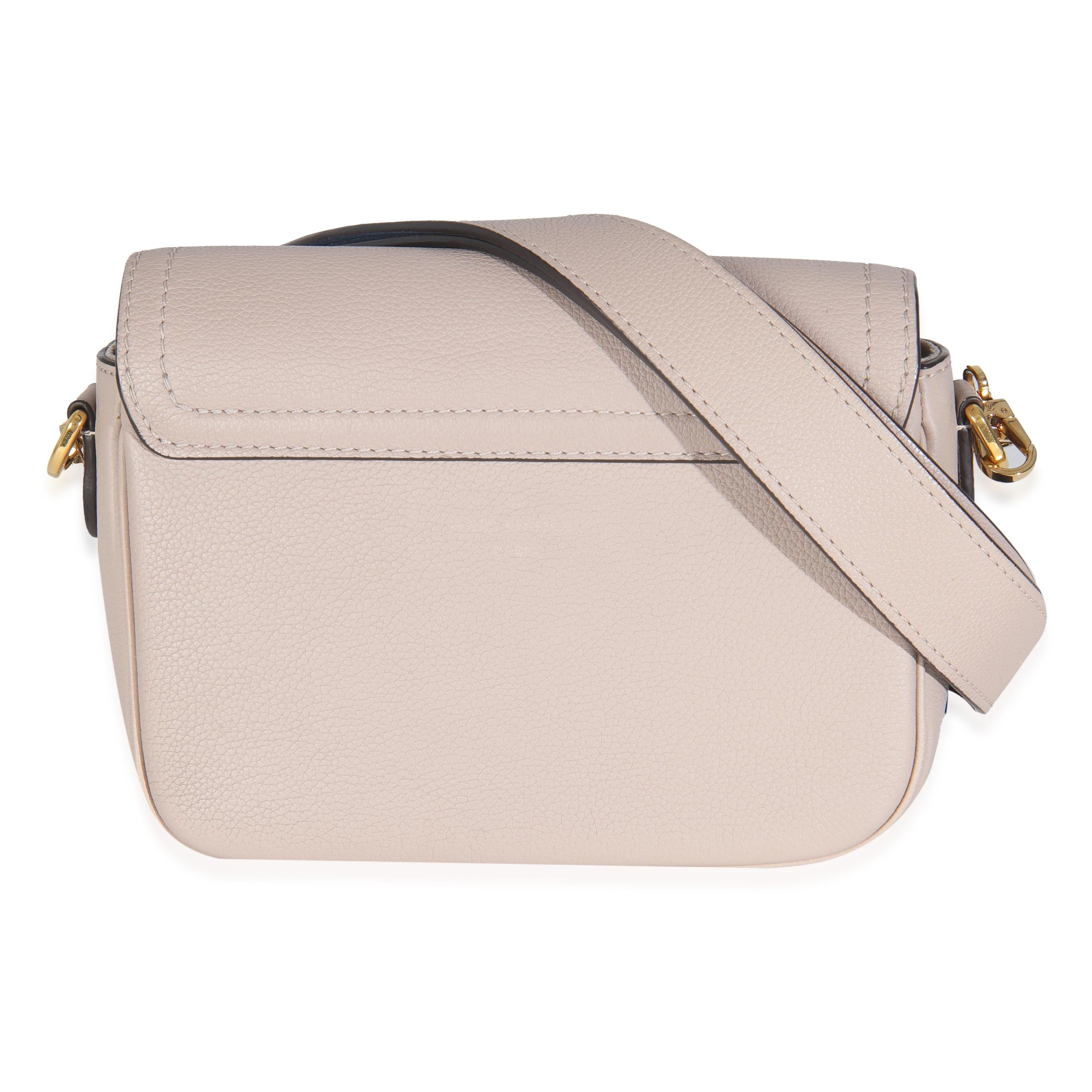 Louis Vuitton Greige Genarbtes Kalbsleder Lockme Tender im Angebot 2