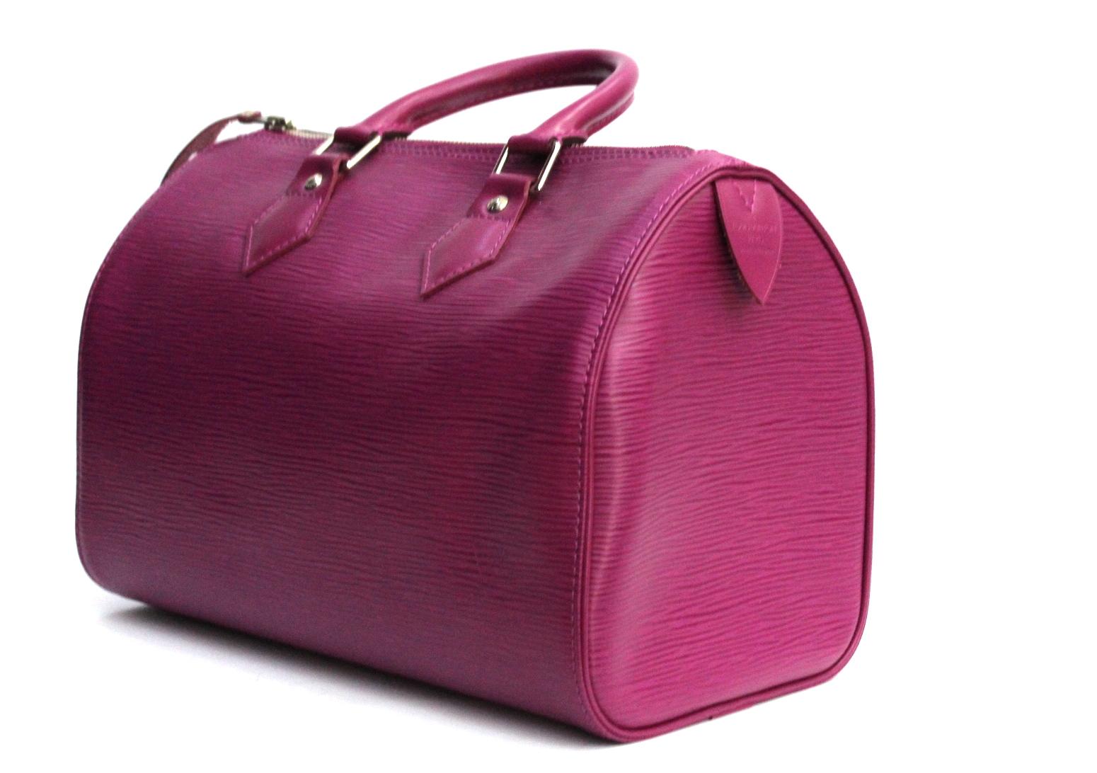 LOUIS VUITTON Grenade Epi Leder Speedy 25 Tasche aus Leder (Braun)