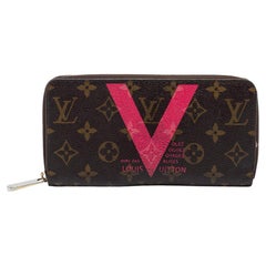 Louis Vuitton Grenade V Monogram Canvas Insolite Zip Around Continental Wallet