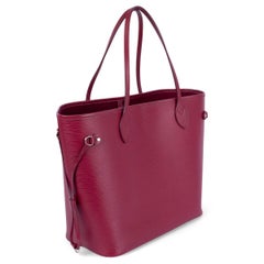 Borsa LOUIS VUITTON Grenat rosa in pelle Epi NEVERFULL MM
