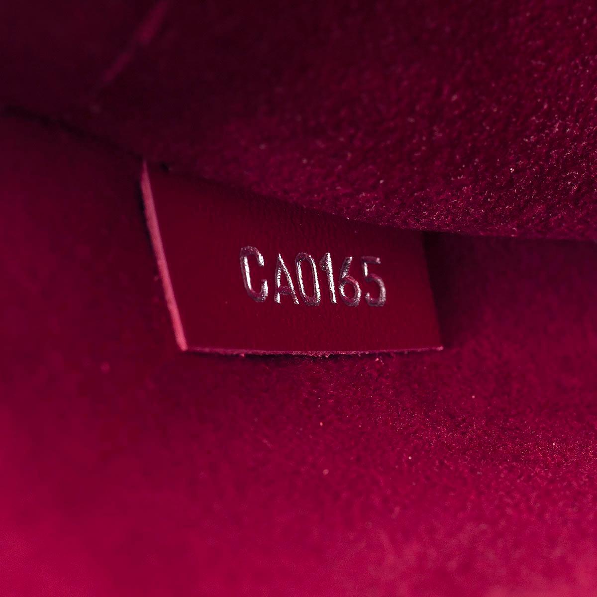 LOUIS VUITTON Grenat pink Epi leather NEVERFULL MM Shopper Bag 3