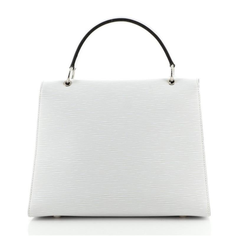 Grigio Louis Vuitton Grenelle Borsetta in pelle Epi MM