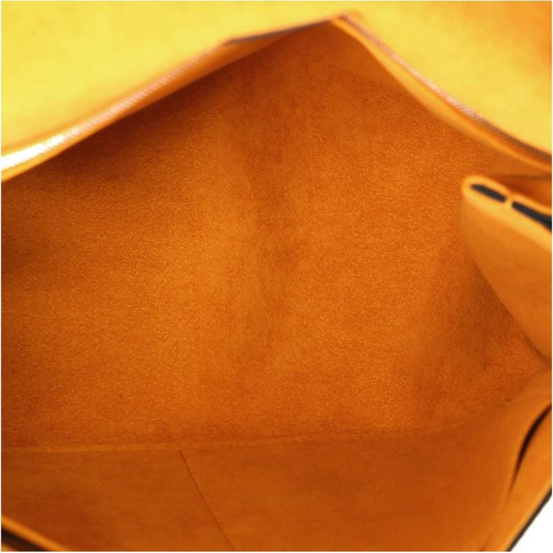 Black Louis Vuitton Grenelle Handbag Epi Leather MM