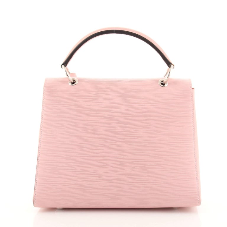 Louis Vuitton Epi Grenelle PM Handbag Shoulder Bag Pink Leather with  storagebag
