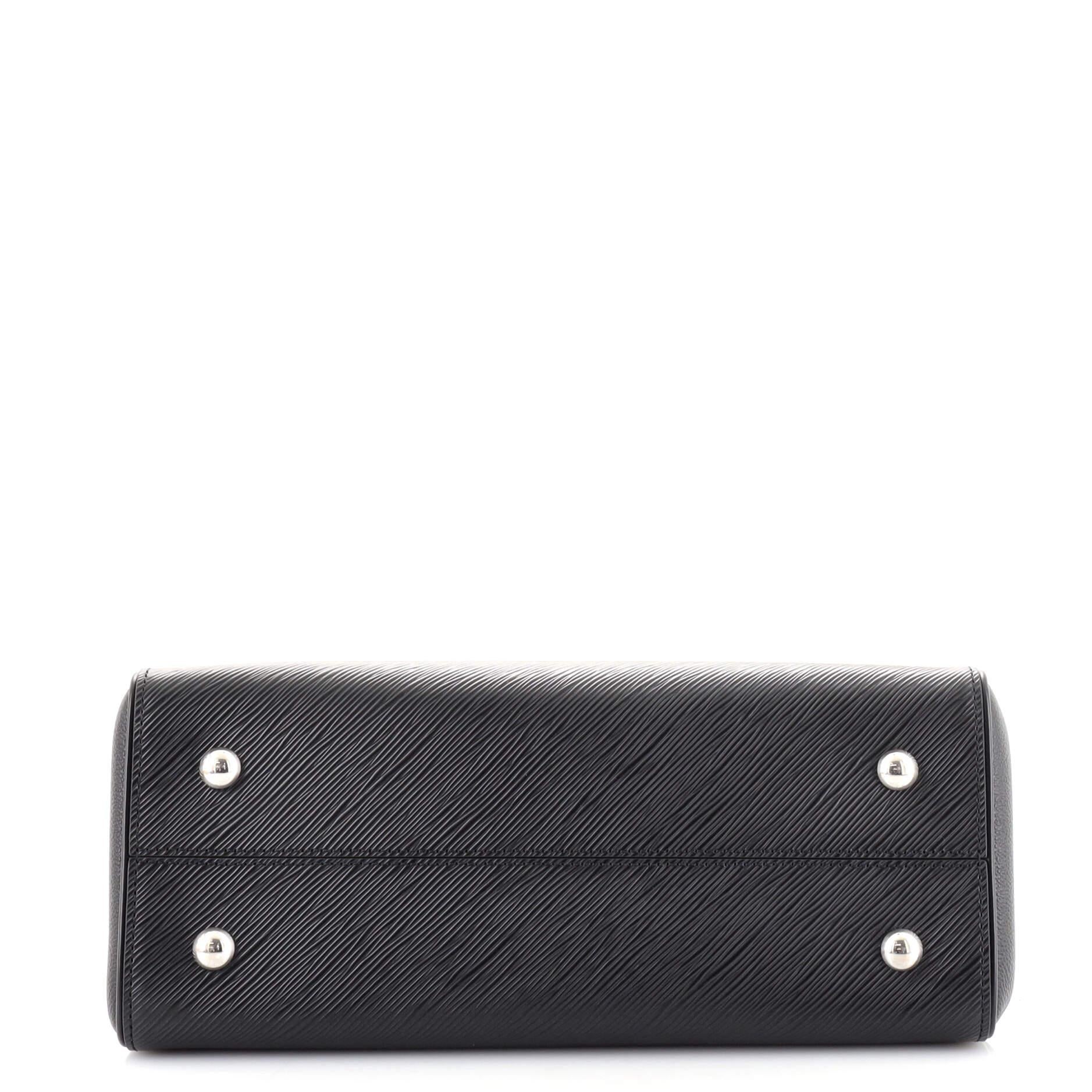 Black Louis Vuitton Grenelle Tote Epi Leather MM