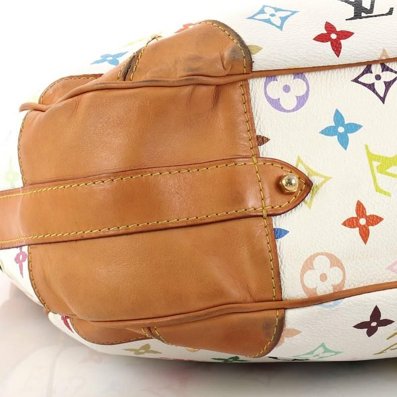 Beige Louis Vuitton Greta Handbag Monogram Multicolor