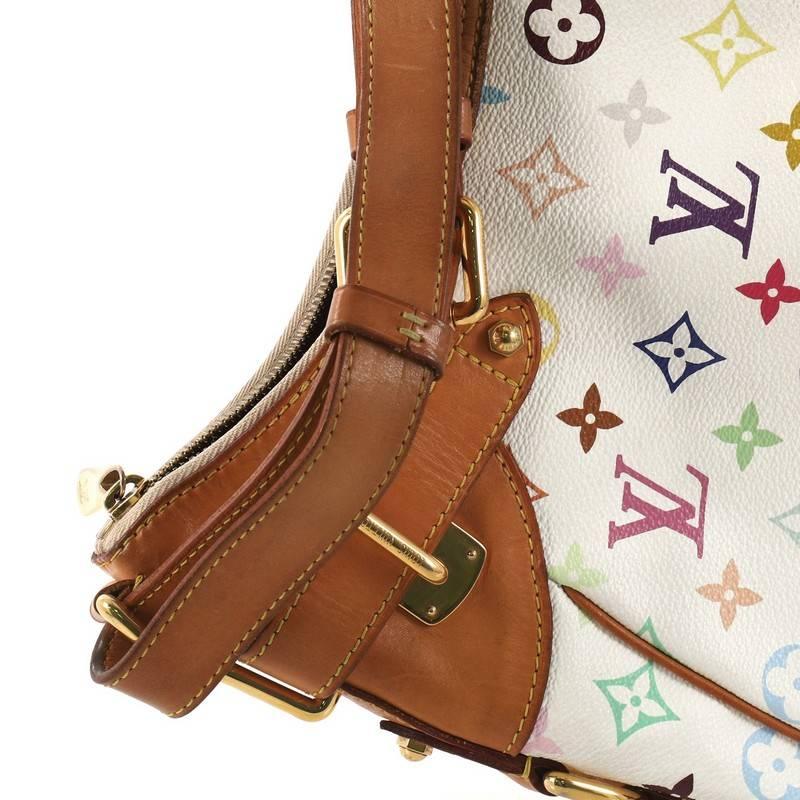 Louis Vuitton Greta Handbag Monogram Multicolor In Fair Condition In NY, NY